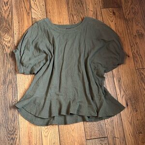 100% cotton Swagger blouse